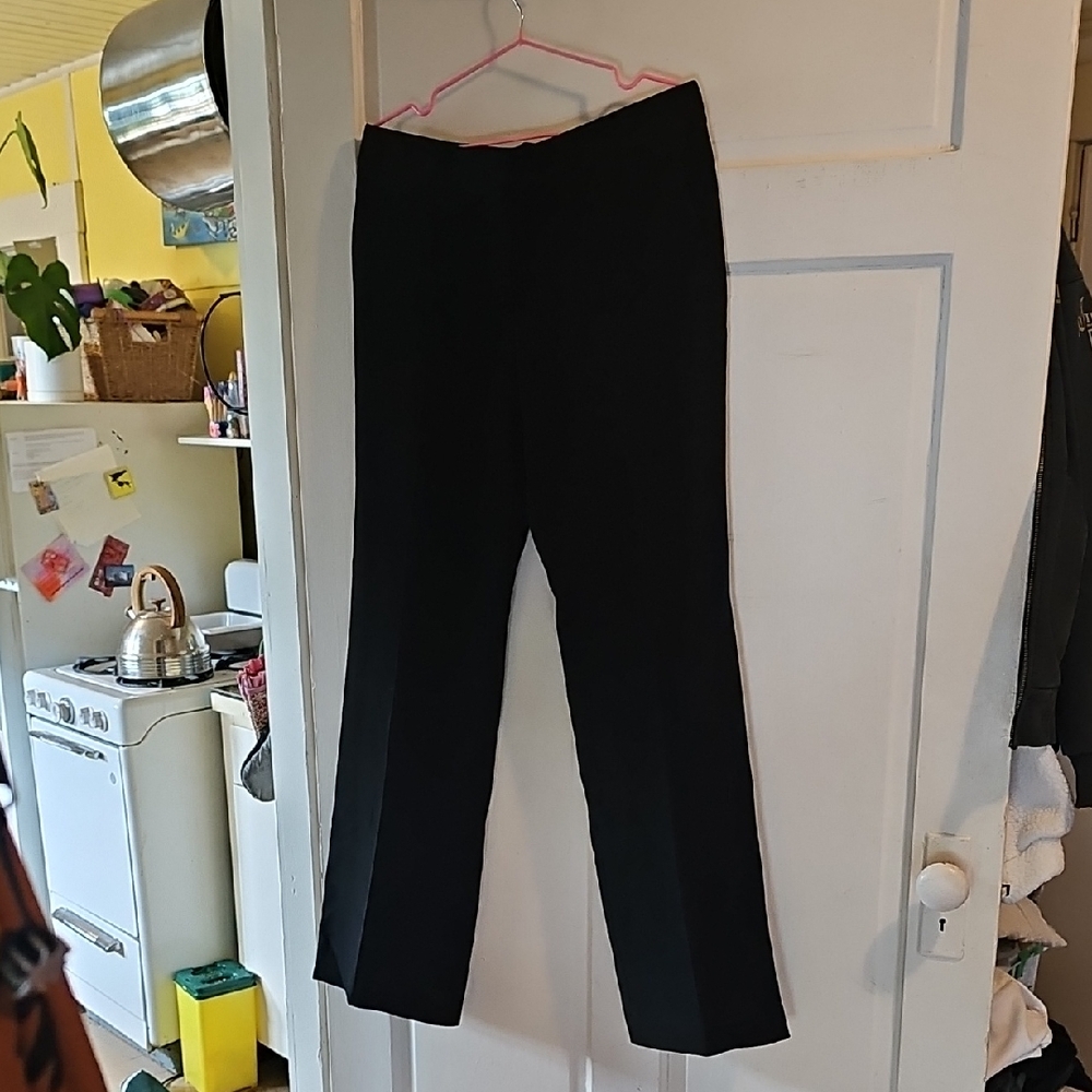 Valentino Black Elegant Trousers